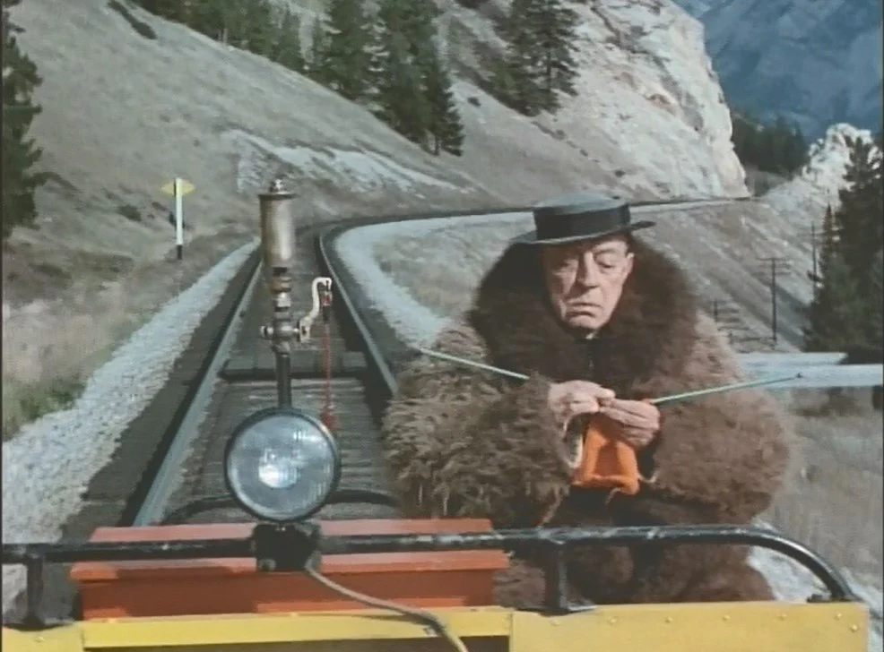 BUSTER KEATON RIDES AGAIN / THE RAILRODDER (1965) - Image 12