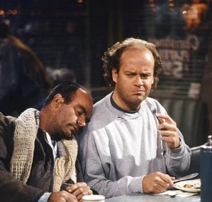 FRASIER CHRISTMAS EPISODES (NBC 1993-2003) Kelsey Grammer, David Hyde Pierce, John Mahoney, Jane Leeves, Peri Gilpin - Image 2