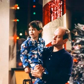 FRASIER CHRISTMAS EPISODES (NBC 1993-2003) Kelsey Grammer, David Hyde Pierce, John Mahoney, Jane Leeves, Peri Gilpin - Image 3