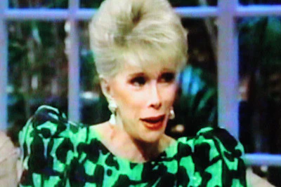 LATE SHOW STARRING JOAN RIVERS - EPISODE 145 (FOX 5/13/87) Betty Ford, Michele Lee, The Psychedelic Furs, Pat Cooper - Image 5