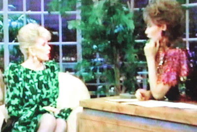 LATE SHOW STARRING JOAN RIVERS - EPISODE 145 (FOX 5/13/87) Betty Ford, Michele Lee, The Psychedelic Furs, Pat Cooper - Image 6