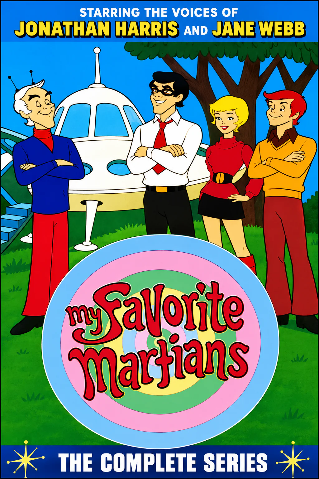 MY FAVORITE MARTIANS - THE COMPLETE CARTOON SERIES (CBS 1973-74) VERY RARE!!! EXCELLENT QUALITY!!! Jonathan Harris, Jane Webb