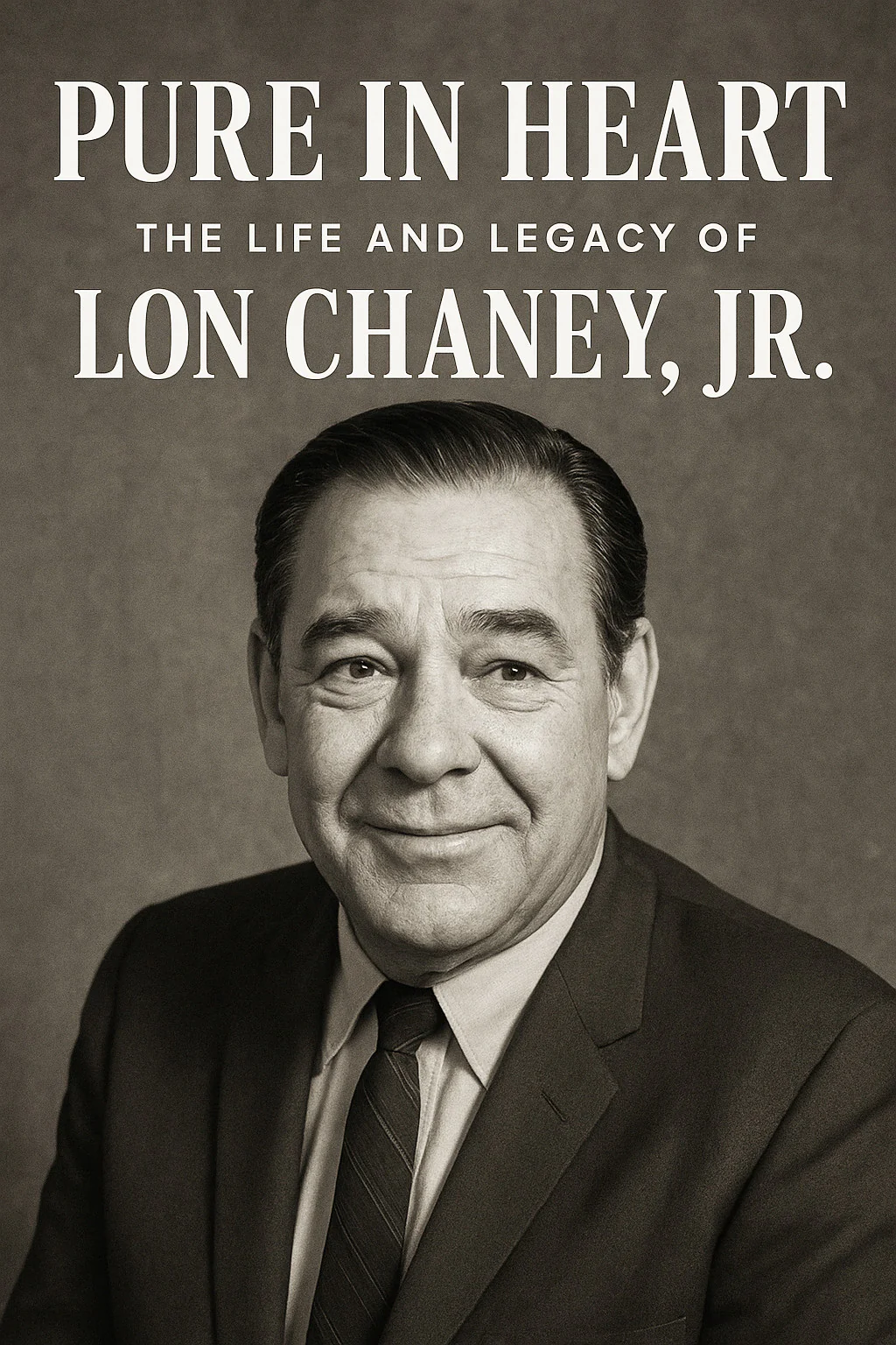PURE IN HEART: THE LIFE AND LEGACY OF LON CHANEY JR (2009) RARE!!! Lon Chaney, Jr.