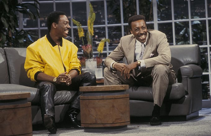 THE LATE SHOW WITH ARSENIO HALL (FOX 7/13/87) Eddie Murphy, Stephanie Mills, Richard Belzer